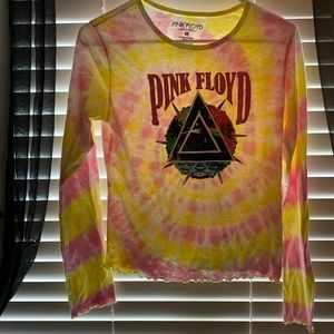 Tie dye Pink Floyd shirt